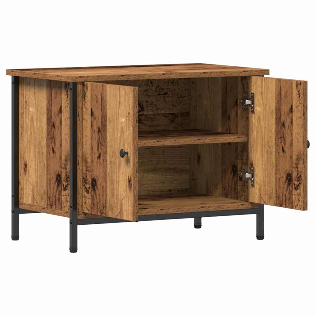 vidaXL TV Cabinet 60 x 35 x 45 cm Old Wood Engineered Wood 5