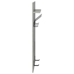 vidaXL Wall-Mounted Coat Rack Wall-Mounted Concrete Grey 6