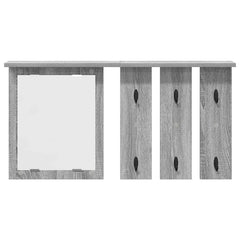 vidaXL Wall-Mounted Coat Rack Wall-Mounted Grey sonoma 85 x 10 x 45 cm 5