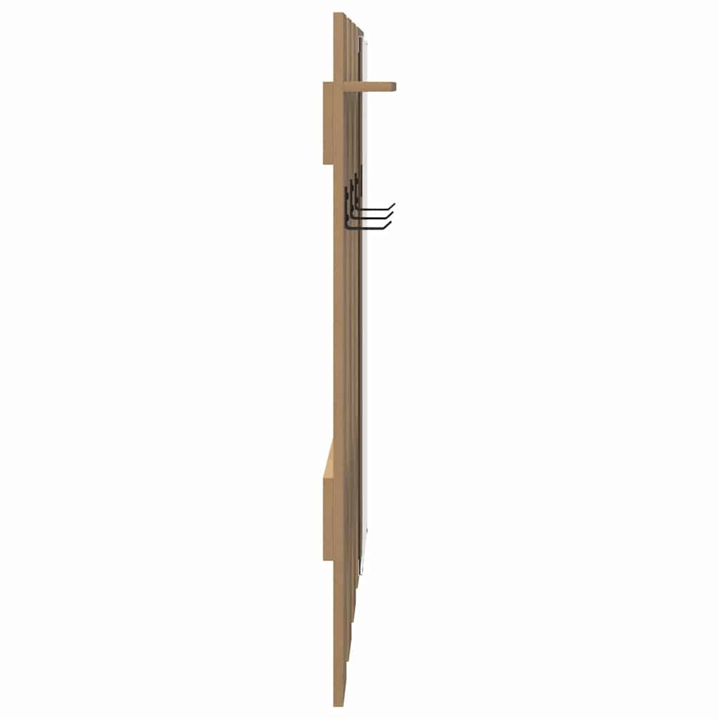 vidaXL Wall-Mounted Coat Rack Wall-Mounted Artisan Oak Engineered wood 6