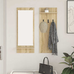 Wall-Mounted Coat Rack Wall-Mounted 70 x 10 x 90 cm Sonoma oak