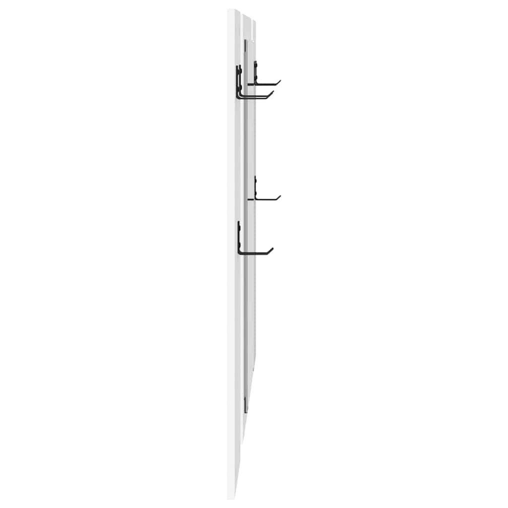 Wall-Mounted Coat Rack Wall-Mounted 96 x 1.5 x 90 cm White