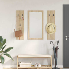 Wall-Mounted Coat Rack Wall-Mounted 96 x 1.5 x 90 cm Sonoma oak