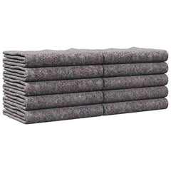 vidaXL Moving Blankets 10 pcs Grey 150 x 200 cm Fabric 2