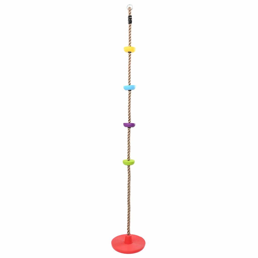 vidaXL Climbing Rope Multicolour 30 x 30 x 200 cm Plastic 2