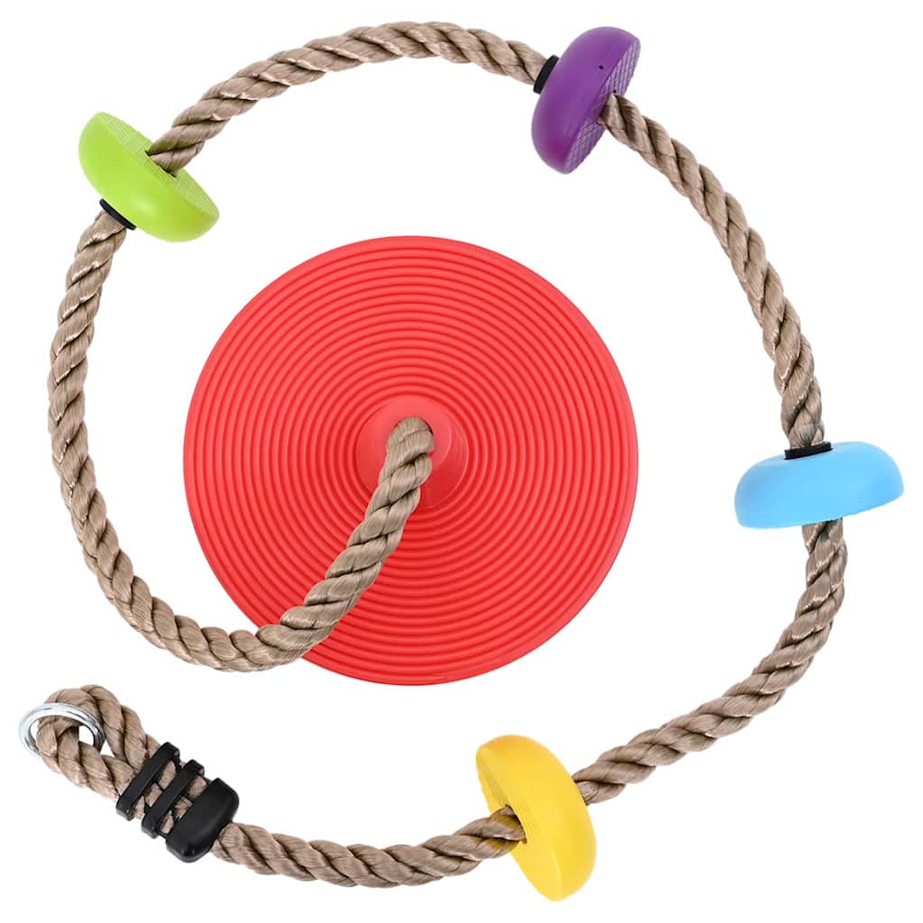 vidaXL Climbing Rope Multicolour 30 x 30 x 200 cm Plastic 3