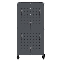 vidaXL Tool Trolley Anthracite 75 x 35 x 73 cm Cold-rolled Steel 6