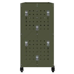 vidaXL Tool Trolley Olive Green 75 x 35 x 73 cm Cold-rolled Steel 6