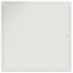 vidaXL Access Panel White 63 x 63 x 3 cm Steel 5