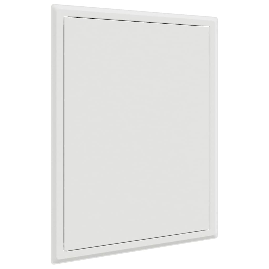 vidaXL Access Panel White 43.5 x 33 x 3 cm Steel 4
