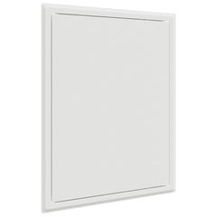 vidaXL Access Panel White 43.5 x 33 x 3 cm Steel 4