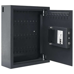 vidaXL Digital Safe with Lock Dark grey 30 x 10 x 36.5 cm Steel 3