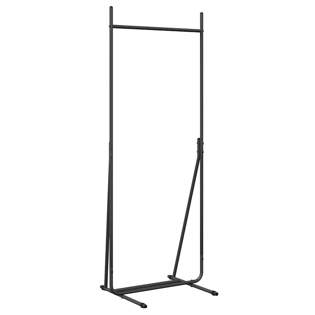 vidaXL Clothes Rack Black 62 x 48 x 158 cm Steel 2