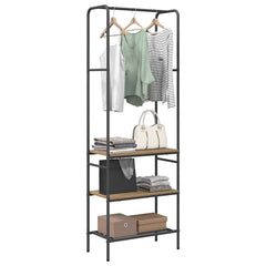 Clothes Rack 60 x 30 x 171 cm Engineered Wood Artisan oak