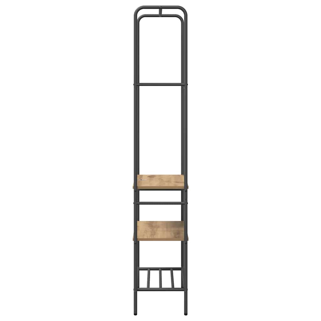 Clothes Rack 60 x 30 x 171 cm Engineered Wood Artisan oak
