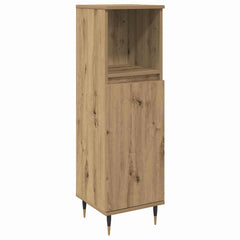 3 Piece Bathroom Furniture Set Engineered Wood Artisan oak