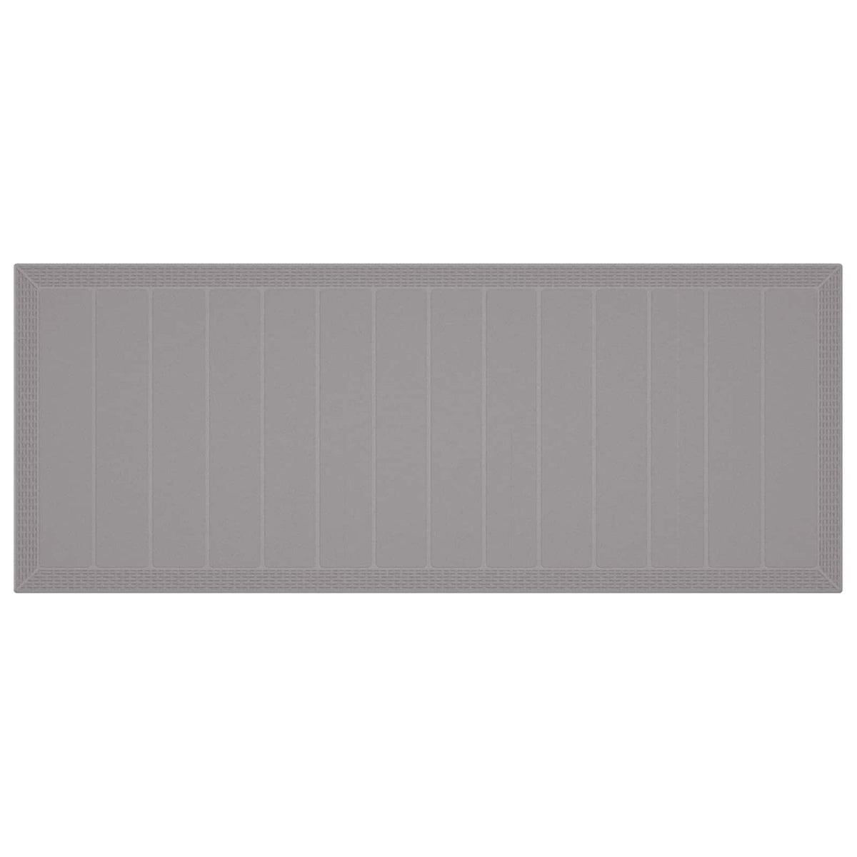Garden Dining Set 9 pcs Polypropylene Light grey Taupe 10-Seater