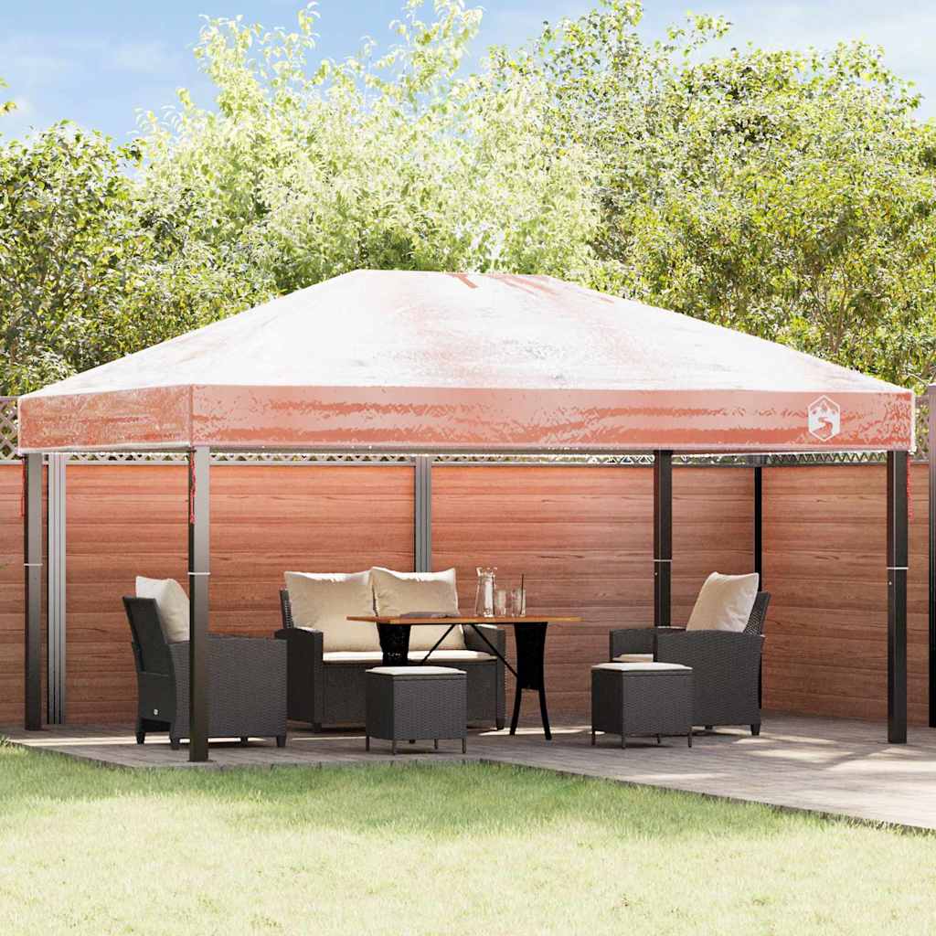vidaXL Gazebo Cover Replacement 400 x 300 x 32 cm Transparent PVC 1