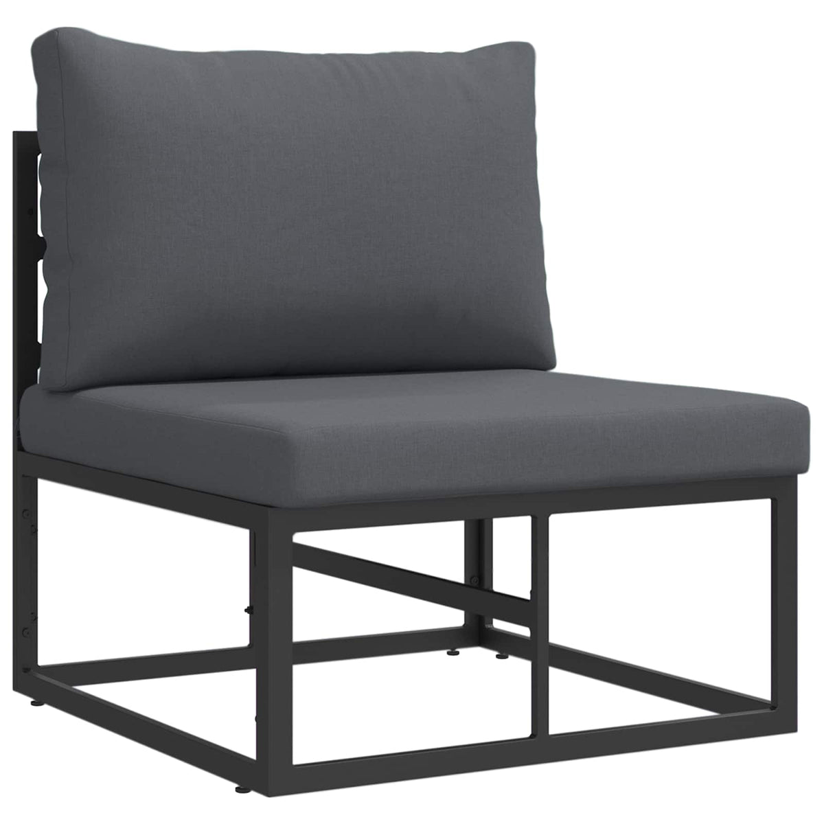 Garden Sofa Black without table