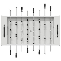 Foosball Table 146.5 x 74 x 85 cm Engineered Wood White