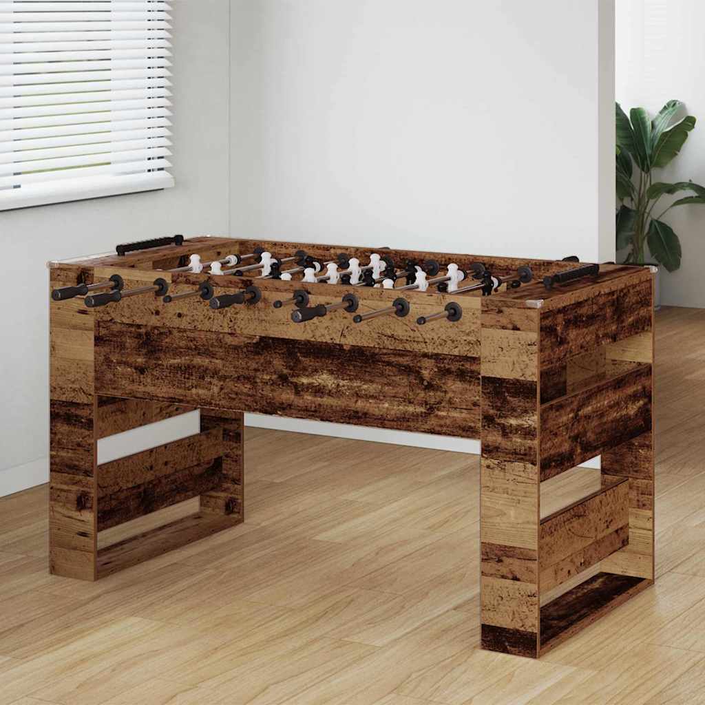 Foosball Table 146.5 x 74 x 85 cm Engineered Wood Old wood