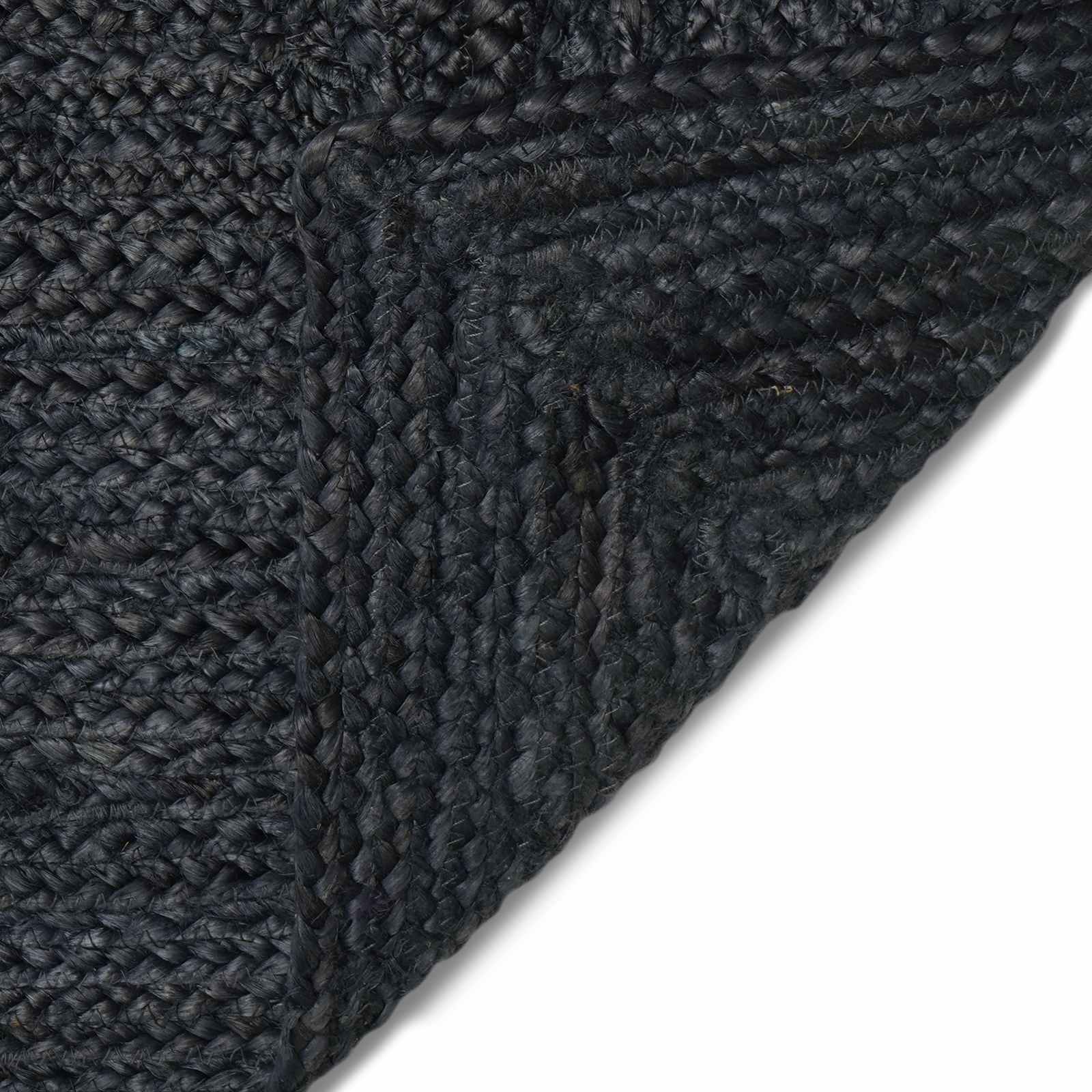 vidaXL Area Rug Dark Grey 60 x 300 cm Jute 4