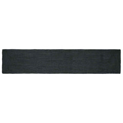 Area Rug Jute Dark Grey Width 60 cm 400 cm