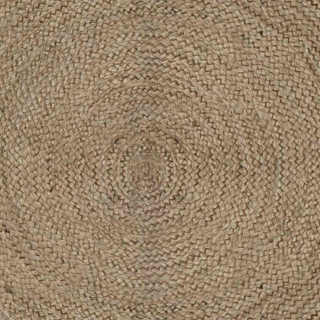 vidaXL Area Rugs Grey 120 x 170 cm Jute 4