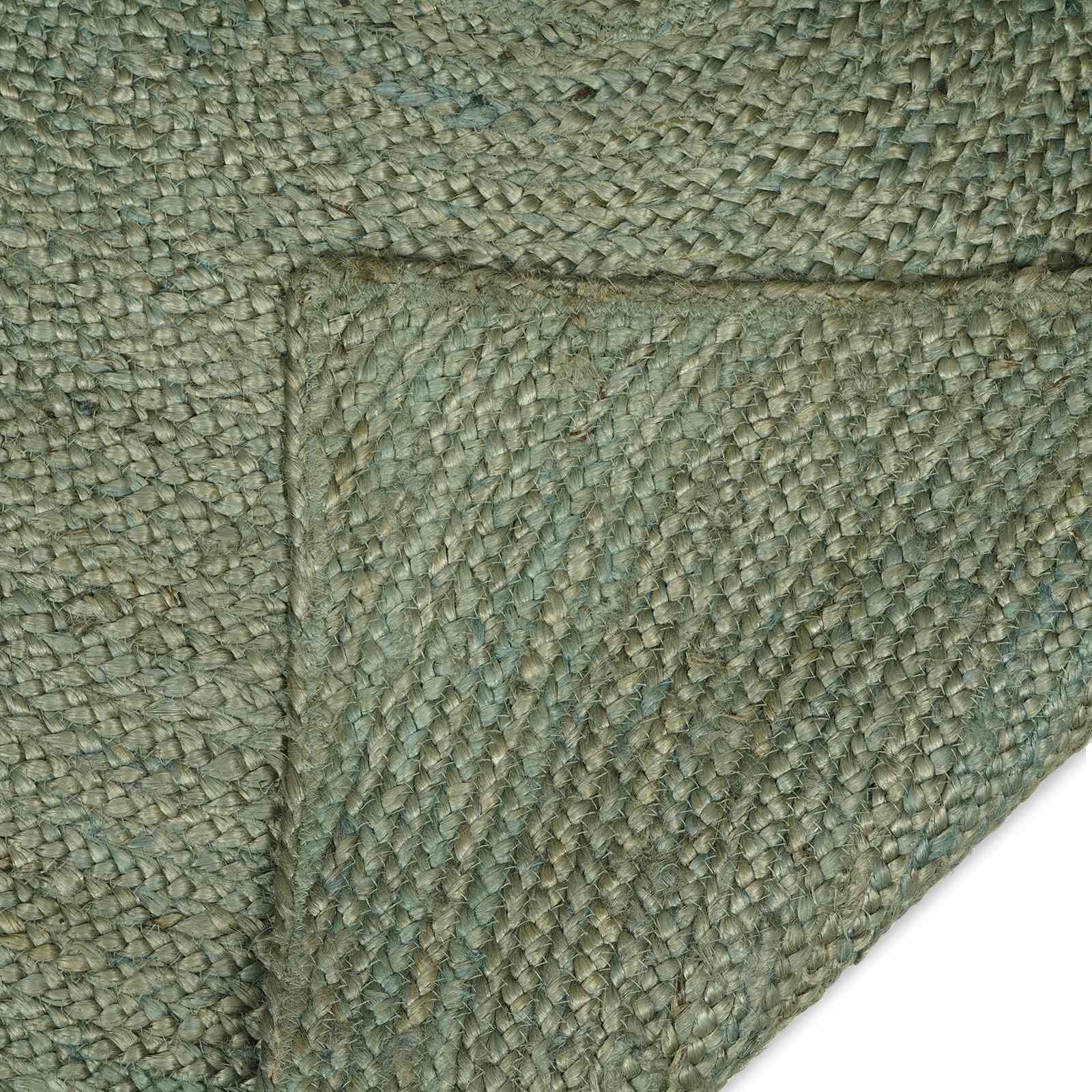 vidaXL Area Rugs Olive Green 60 x 110 cm Jute 3