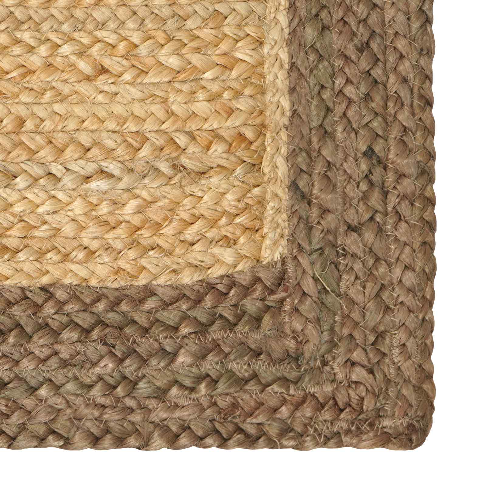 vidaXL Area Rug Grey 60 x 300 cm Jute 3