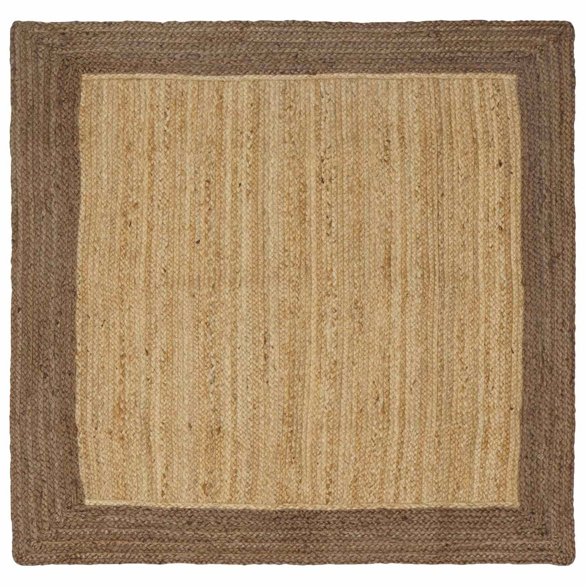 Area Rug Jute Grey Natural Width