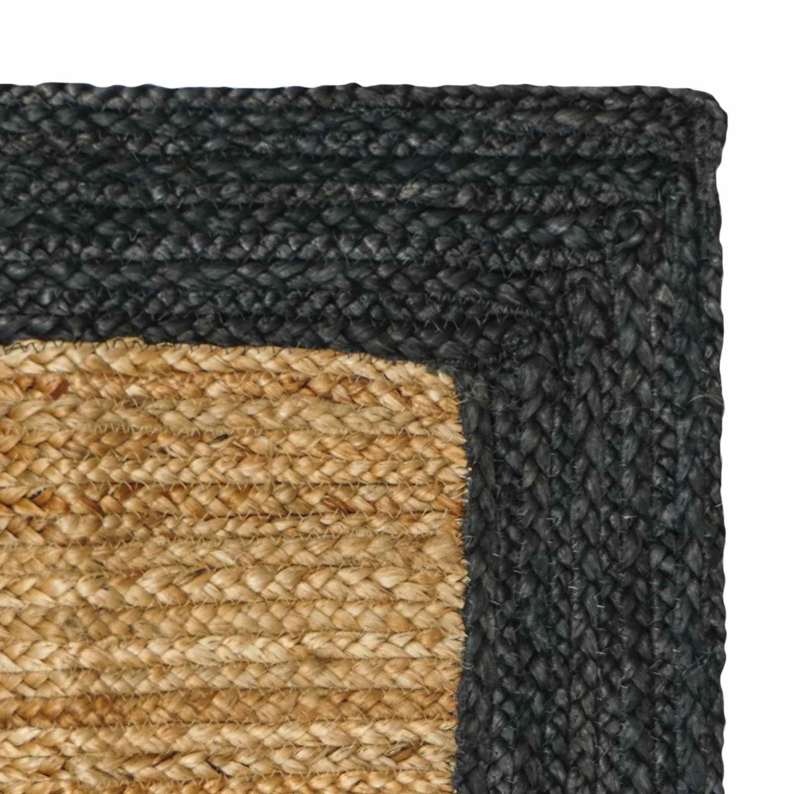 vidaXL Area Rug Dark Grey 60 x 300 cm Jute 2