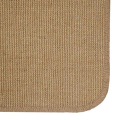 Area Rug Light Brown Jute, image 5