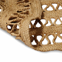 vidaXL Area Rug Natural 122 x 183 cm Jute 2