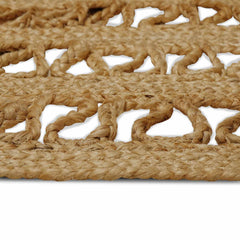 vidaXL Area Rug Natural 122 x 183 cm Jute 4