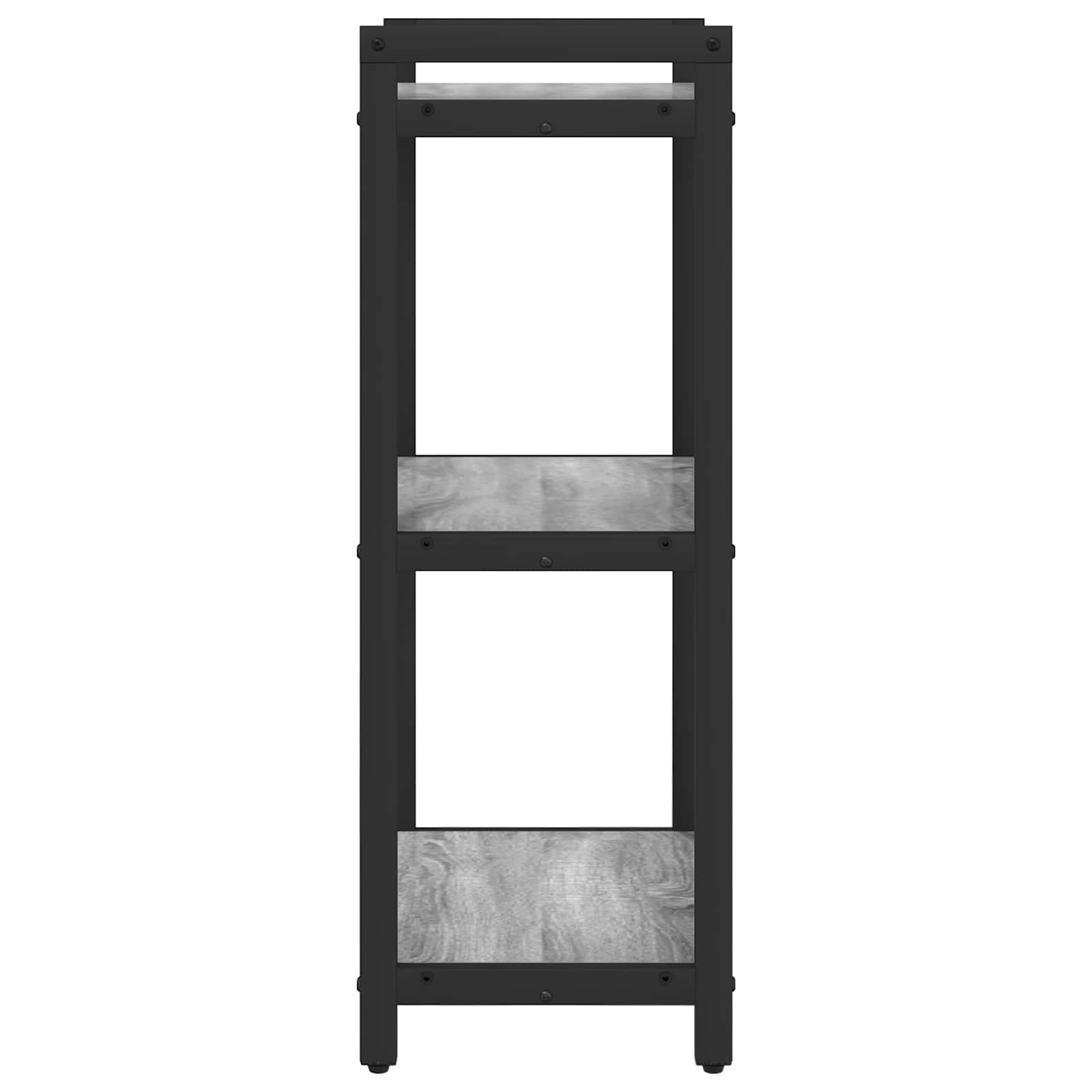 vidaXL Bookshelf 40 x 30 x 85 cm Engineered Wood Grey sonoma 4