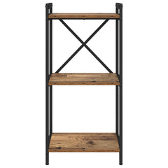 vidaXL Bookshelf 40 x 30 x 85 cm Engineered Wood Old wood 3