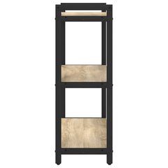 vidaXL Bookshelf 60 x 30 x 85 cm Engineered Wood Sonoma Oak 6