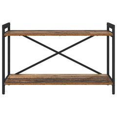vidaXL Bookshelf 80 x 30 x 50 cm Engineered Wood Old wood 5