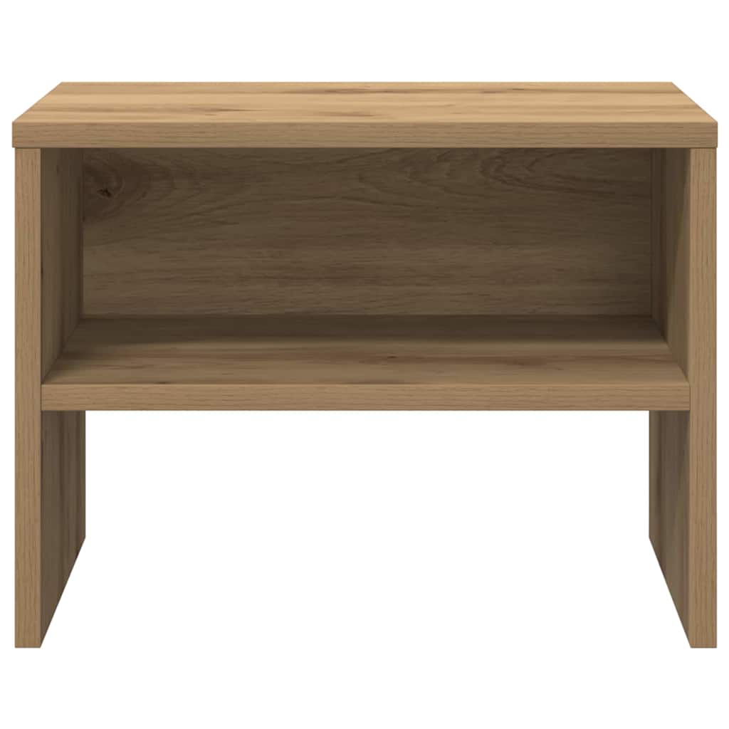 vidaXL Bedside Cabinet 2 pcs Artisan oak 40 x 40 x 30 cm 6
