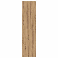 Wardrobe Engineered Wood 50 x 50 x 200 cm 3 Shelves Artisan oak
