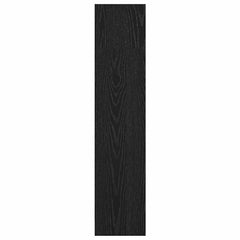Bookcase 80x24x109 cm Engineered Wood Black oak