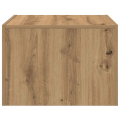 vidaXL Coffee Table Artisan Oak 50 x 50 x 35 cm Engineered Wood 6