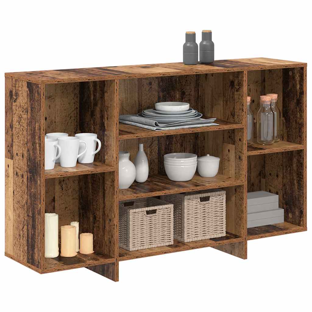 vidaXL Sideboard Old Wood 120 x 30 x 75 cm Engineered Wood 3