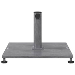 vidaXL Parasol Base 28.95 kg Dark Grey Wood Look Square 4