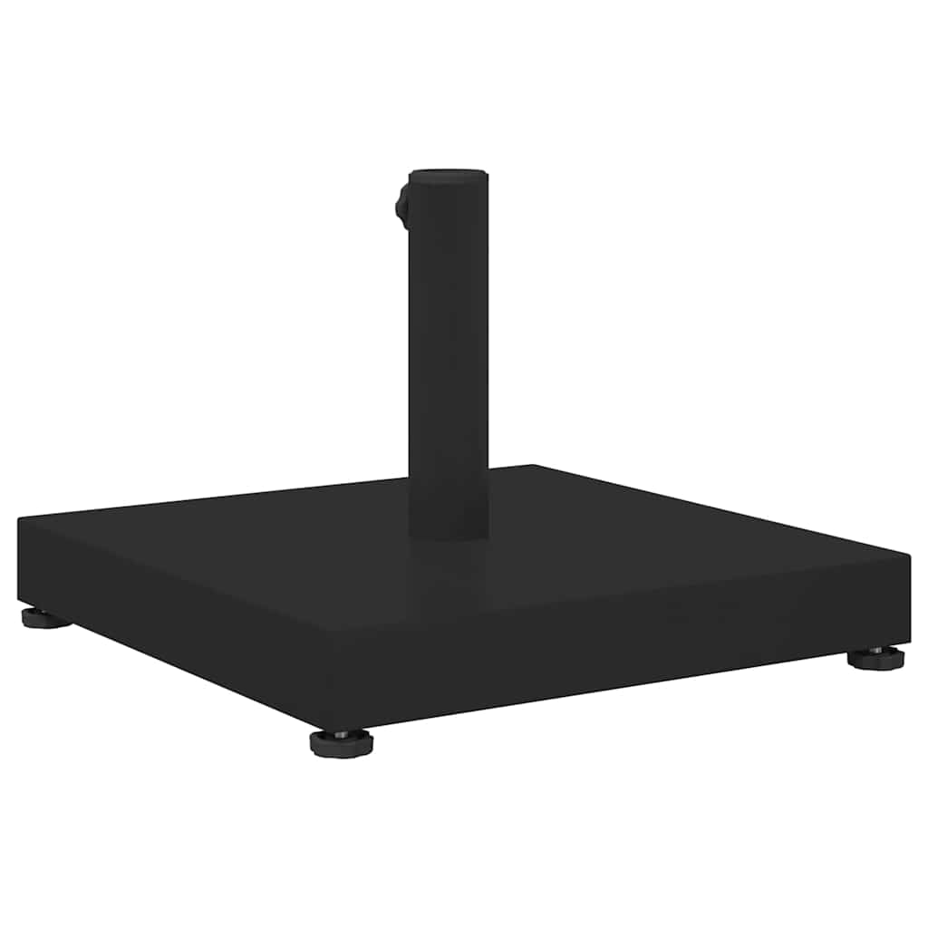 Parasol Base 45 x 45 x 31.5 cm Black without wheels
