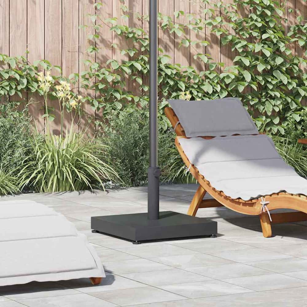 Parasol Base 45 x 45 x 31.5 cm Dark grey without wheels