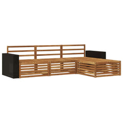 vidaXL Outdoor Sofa Set 5 pcs Solid Acacia Wood 2