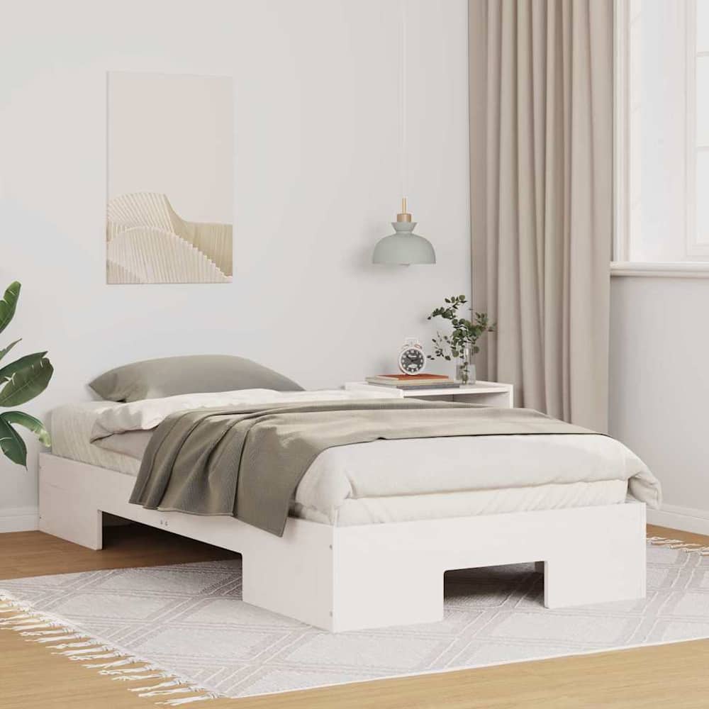 Bed Frame Length White