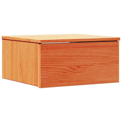 vidaXL Bedside Table 2 pcs Wax Brown 37 x 35 x 18.5 cm Solid pine wood 5